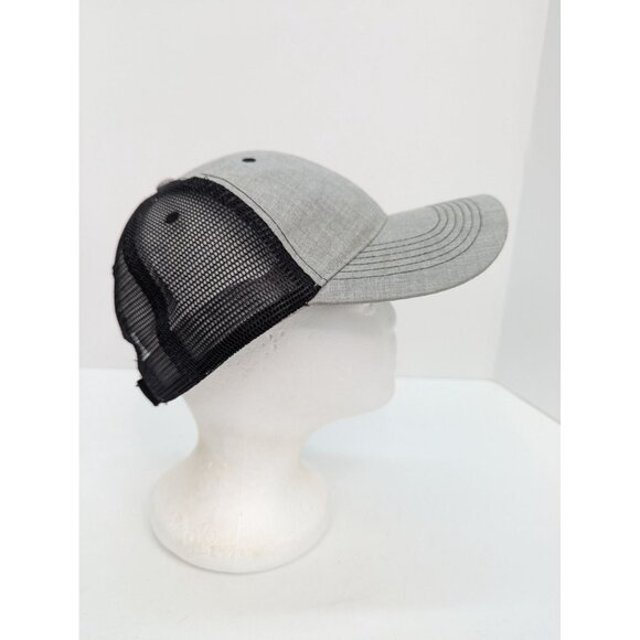 Bennett Safety Is Priority One 45 Years Men Gray Mesh Back Adj Strap Back Cap - Picture 4 of 9